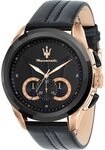 MASERATI Chronograph Maserati Herren Chronograph, (Chronograph), Herrenuhr rund,