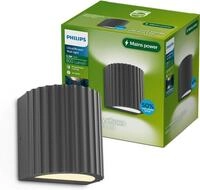 Philips LED Au&szlig;en-Wandleuchte Outdoor Ultra-Efficient Zyra, LED fest...