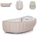 Chipolino Babybadewanne Baby Cloud, aufblasbar, integrierter Sitz, inklusive...