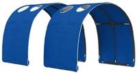 vidaXL Kinderbett 211 x 67,5 x 2 cm Bettunnel 2er Set Blau 211x67,5x2 cm...