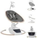 Kikkaboo Babywippe BeMoove, Touchscreen, Fernbedienung, Moskitonetz,...
