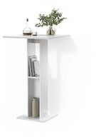 Livinity&reg; Bartisch Regusa, Wei&szlig;, 65 x 65 cm (1-St)