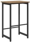 vidaXL Barhocker Barhocker Artisan-Eiche 40 x 32 x 64 cm Holzwerkstoff (1 St)