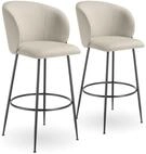 tectake Barhocker Barstuhl gepolstert, 51 x 60 x 106 cm, Belastbarkeit 120 kg