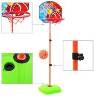 vidaXL Basketballst&auml;nder Kinder Basketballkorb und Ball Set