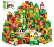 Olvy Olvy Magnetische Bausteine Montessori Magnetspielbausteine, (80 St)