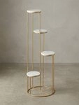 KADIMA DESIGN Blumenst&auml;nder Marmor-Pflanzenhalter, Dekoriere dein Zuhause...