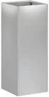 vidaXL Blumentopf Garten-Pflanzgef&auml;&szlig; Silber 20 x 20 x 40 cm Verzinkter Stahl...