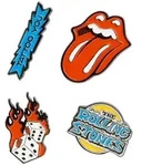 Grupo Erik Pins Rolling Stones 4 pin set