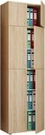 VCM Aktenschrank B&uuml;roschrank Lona mit Dreht&uuml;ren H. 223 x B. 70 x T. XXL mit 5