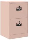 vidaXL Aktenschrank 45,5 x 42 x 74,5 cm Aktenschrank Rosa 44x50x106,5 cm