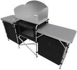 24Move Campingschrank Campingk&uuml;che CAMPO Alu Outdoork&uuml;che (faltbar, inkl.