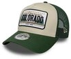 New Era Trucker Cap AFrame Trucker PLATE Colorado Rockies