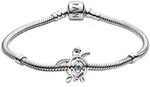 Pandora Silberarmband 31012, Damenarmband Silber Geschenk-Set Meeresschildkr&ouml;te
