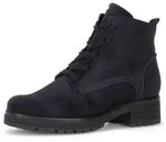Gabor Schn&uuml;rstiefelette Blockabsatz, Schn&uuml;rboots in G-Weite (weit) blau 35 EU...