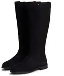 Tommy Hilfiger ENAMEL FLAG SUEDE HIGH CHELSEA Stiefel Blockabsatz,...