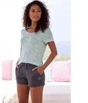 Vivance Dreams by Lascana Shorty (Set, 2 tlg) mit sch&ouml;nem Melange-Effekt