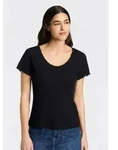 BOSS Pyjamaoberteil Cosy Waffle_T-Shirt aus Baumwoll-Mix mit Waffelstruktur schwarz S