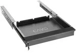 CAVO Schublade Unterbau Laptop-Schublade schwarz abschlie&szlig;bar Tischschublad (1...