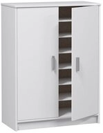 FORES HABITAT Schuhschrank in Wei&szlig; - 75x101x36 (BxHxT)