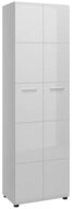Lomadox Garderobenschrank MALABO-129 Hochschrank mit Kleiderstange ausziehbar in