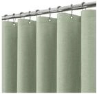 LuxusKollektion Duschvorhang Leinen Duschvorhang Metallringe Wasserdicht Anti
