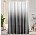 AooHome Duschvorhang Duschvorhang 180x200cm Grau Textil Farbverlauf Wasserdicht...