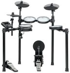 XDrum E-Drum DD-460P E-Drum Kit - 8 anschlagsdynamische Pads - Mesh Heads,...