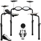 XDrum E-Drum DD-250P E-Drum Kit - Sehr platzsparendes E-Drum Set,Komplett-Set,