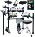 XDrum E-Drum DD-530 E-Drum mit Mesh Heads inkl. Hocker Set, 13-St., USB MIDI, 45