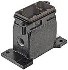 Harting DIN-Stecker Titel:Han 6HPR Sockelgeh&auml;use, 1xM20 seitlicher Kabelabgang,