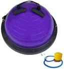 TRUTZHOLM Balanceboard Yoga Gymnastik Balance Half Ball lila Trainingsball