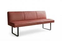KAWOLA Sitzbank ELEEN Esszimmerbank Leder pigmentiert &ndash; modernes Design, 203...