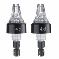 WESTMARK Flaschenausgie&szlig;er &raquo;Auto-Pour&laquo; 4 cl, glasklar, 2 Stk....