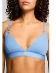 PUMA Bralette PUMA WOMEN COTTON TRIANGLE BRALETTE 1P herausnehmbare gepolsterte...