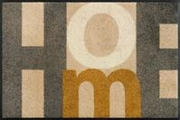 wash+dry by Kleen-Tex Fu&szlig;matte Home Letters, rechteckig, H&ouml;he: 7 mm