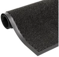 vidaXL Fu&szlig;matte, Schmutzfangmatten 2 Stk. Rechteckig Getuftet 90x150cm Schwarz
