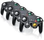 CSL Nintendo-Controller (4 St., Gamepad f&uuml;r Nintendo GameCube / Wii
