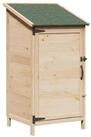 vidaXL Gartenhaus Gartenschuppen Natur 59 x 56 x 113,5 cm Massivholz aus Fichte