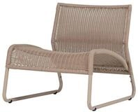 WOOOD Gartensessel West - Polypropylen & Metall, Sand, Tiefe, bequeme...