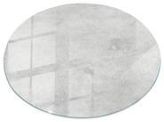 Tulup Tischplatte Glasplatte f&uuml;r Couchtisch Betonstruktur mit Kratzern Glas