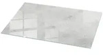 Tulup Tischplatte Glasplatte f&uuml;r Couchtisch Betonstruktur mit Kratzern Glas