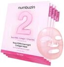 numbuzin Gesichtsmaske No.2 Rose PDRN Overnight Collagen Mask Set &ndash; Kollagen