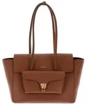 COCCINELLE Shopper Grained Leather Handbag (Set, 2-tlg), aus echtem Rindsleder...