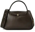 COCCINELLE Schultertasche Pansy, Leder braun