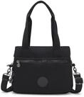 KIPLING Schultertasche Elysiana, Polyester schwarz