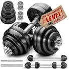 RE:SPORT Hantel-Set, 2 in 1 Hanteln Set, Hantelset Gusseisen verstellbar