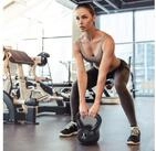 HOMCOM Kettlebell Kugelhantel 8 kg Gewicht-Hantel mit Sand bef&uuml;llt f&uuml;r...