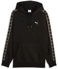 PUMA Kapuzensweatshirt ESS ELEVATED TAPE RELAXED HOODIE FL mit K&auml;ngurutasche,