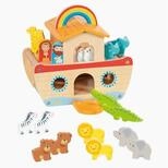 goki Spielzeug-Boot Meine kleine Arche Noah, (Set, 20-tlg., spar packung), aus